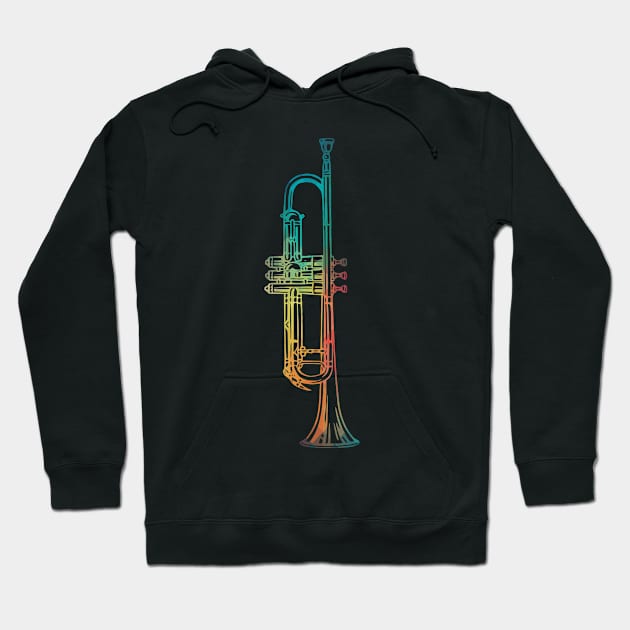 Rainbow cornet Hoodie by AdiDsgn